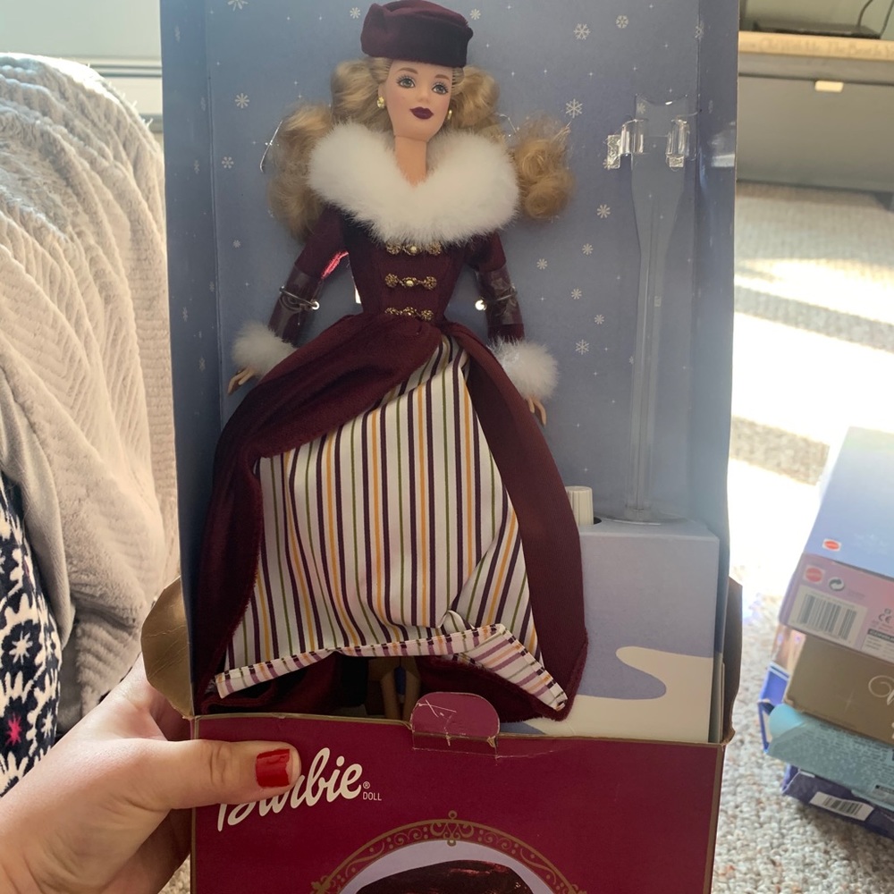 Victorian ice skater Barbie